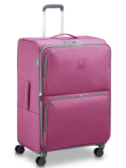 UCB SOFT Grand chariot extensible pivoine - Valises Semi-rigides