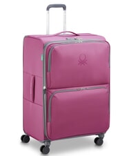 BENETTON UCB SOFT Grand chariot extensible pivoine - Valises Semi-rigides - 3