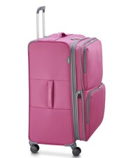 BENETTON UCB SOFT Grand chariot extensible pivoine - Valises Semi-rigides - 5