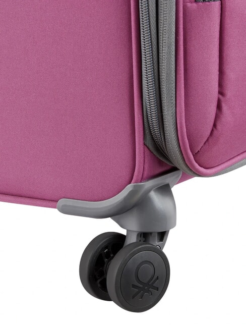 UCB SOFT Grand chariot extensible pivoine - Valises Semi-rigides