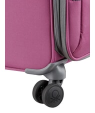BENETTON UCB SOFT Grand chariot extensible pivoine - Valises Semi-rigides - 7