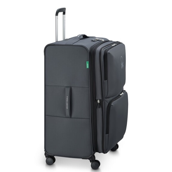 UCB SOFT Grand chariot extensible Noir - Valises Semi-rigides