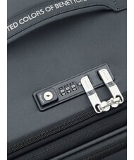 BENETTON UCB SOFT Grand chariot extensible anthracite - Valises Semi-rigides - 5
