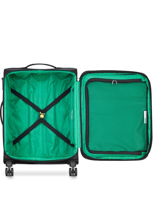 COLOR BLOCK Chariot moyen, extensible Noir - Valises Semi-rigides