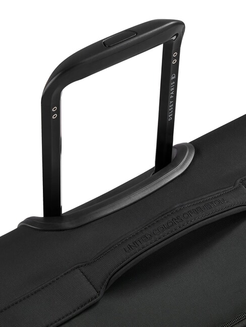 COLOR BLOCK Chariot moyen, extensible Noir - Valises Semi-rigides