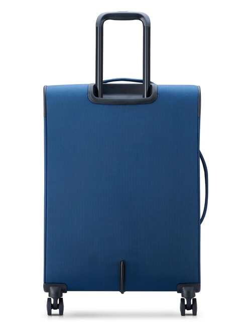 COLOR BLOCK Cabine extensible + chariot moyen + grand ensemble bleu - Ensemble Valises