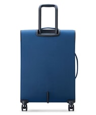 BENETTON By DELSEY COLOR BLOCK Cabine extensible + chariot moyen + grand ensemble bleu - Ensemble Valises - 3