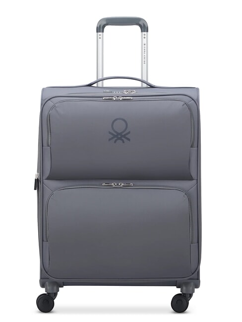 UCB SOFT Ensemble cabine extensible + chariot moyen + grand anthracite - Ensemble Valises