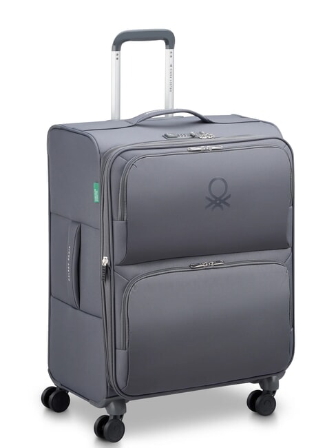 UCB SOFT Ensemble cabine extensible + chariot moyen + grand anthracite - Ensemble Valises