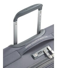 BENETTON UCB SOFT valise cabine extensible anthracite - Valises cabine - 6