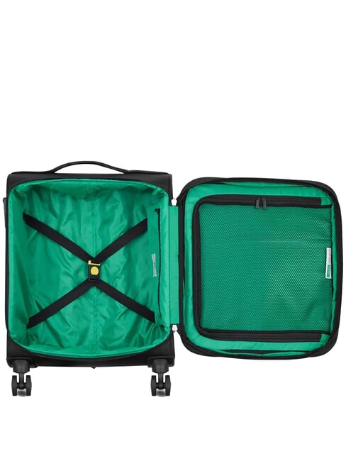 COLOR BLOCK valise cabine extensible Noir - Valises cabine