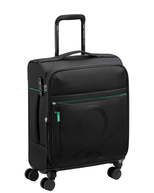 COLOR BLOCK valise cabine extensible Noir - Valises cabine