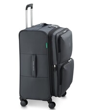 BENETTON UCB SOFT Chariot moyen, extensible anthracite - Valises Semi-rigides - 5