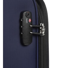 BENETTON By DELSEY COLOR BLOCK Grand chariot extensible bleu - Valises Semi-rigides - 4