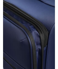 BENETTON COLOR BLOCK Grand chariot extensible bleu - Valises Semi-rigides - 5