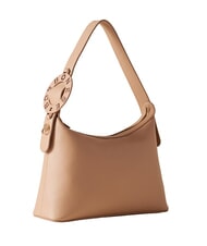 BORBONESE 011 Sac bandouli&egrave;re en cuir biscuit - Sacs pour Femme - 2