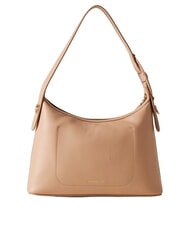 BORBONESE 011 Sac bandouli&egrave;re en cuir biscuit - Sacs pour Femme - 3