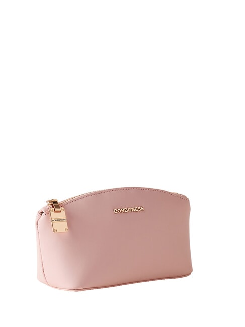 LETTERING Mini trousse de toilette en cuir lotus rose - Pochettes & Trousses