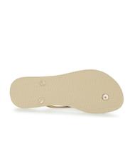HAVAIANAS Tongs HAVAINAS SLIM SABLE GRIS / LIGHT GOLDEN - Chaussures Femme - 7