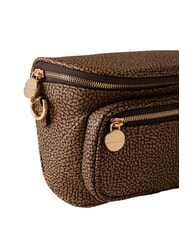 BORBONESE B-HALO Mini pochette op / natu - Sacs pour Femme - 4