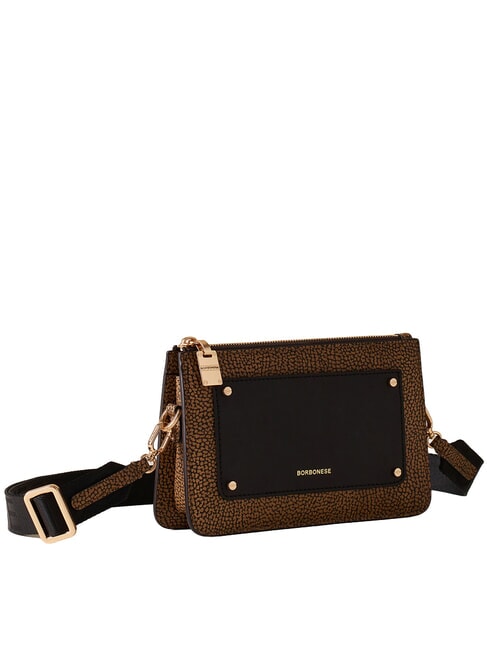 GRAFFITI Mini sac bandouli&egrave;re op naturel / noir - Sacs pour Femme