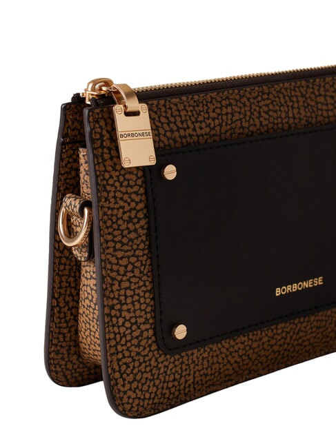 GRAFFITI Mini sac bandouli&egrave;re op naturel / noir - Sacs pour Femme