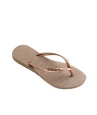 HAVAIANAS Tongs HAVAINAS SLIM rose / or - Chaussures Femme - 2