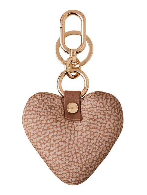 KEYRING Cuore Porte-cl&eacute;s avec breloque sable - Porte-cl&eacute;s
