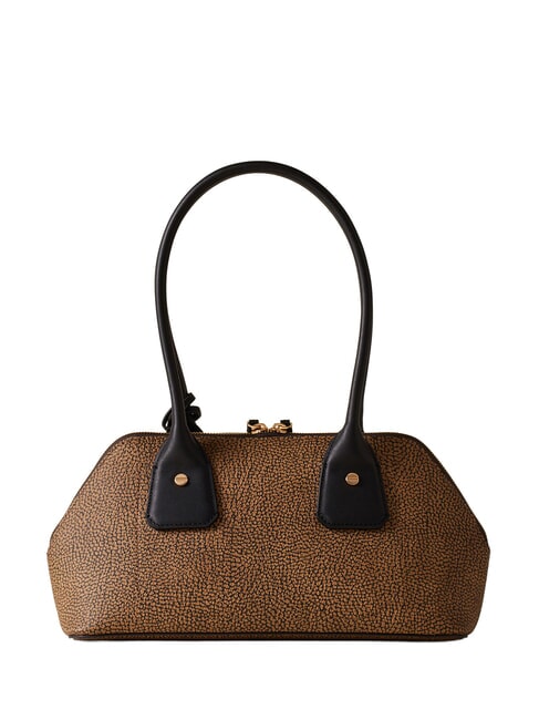 GEMINI sac bandouli&egrave;re op naturel / noir - Sacs pour Femme