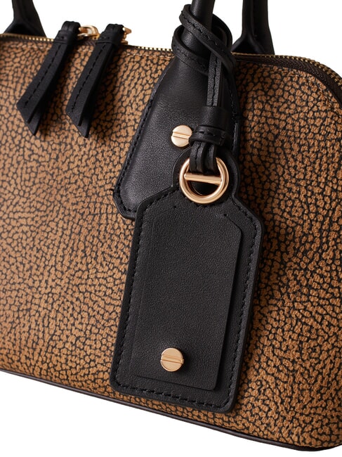 GEMINI sac bandouli&egrave;re op naturel / noir - Sacs pour Femme