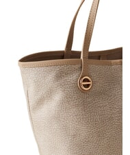 BORBONESE FLIGHT Sac &agrave; main avec bandouli&egrave;re sable - Sacs pour Femme - 4