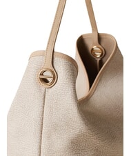 BORBONESE FLIGHT sac bandouli&egrave;re sable - Sacs pour Femme - 4