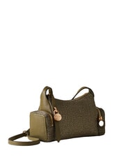 BORBONESE POCHE Mini sac bandouli&egrave;re olive - Sacs pour Femme - 2