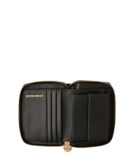 BORBONESE CLASSICA  Portefeuille moyen zipp&eacute; olive - Portefeuilles Femme - 3