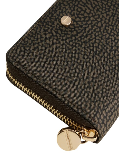 CLASSICA  Portefeuille moyen zipp&eacute; olive - Portefeuilles Femme