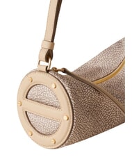 BORBONESE VIS-A-VIS Petit sac bandouli&egrave;re sable - Sacs pour Femme - 4
