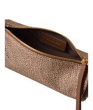 BORBONESE VIS-A-VIS Petit sac bandouli&egrave;re mer Beiger - Sacs pour Femme - 5