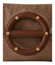 BORBONESE VIS-A-VIS Bandouli&egrave;re mer Beiger - Sacs pour Femme - 4
