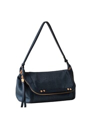 BORBONESE FRAME sac bandouli&egrave;re lapis bleu - Sacs pour Femme - 3