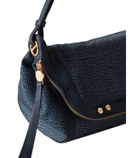 BORBONESE FRAME sac bandouli&egrave;re lapis bleu - Sacs pour Femme - 4