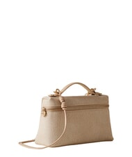 BORBONESE GEMINI Petit sac de voyage avec bandouli&egrave;re sable - Sacs pour Femme - 3