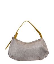 BORBONESE PRIVE Sac bandouli&egrave;re Hobo sable/safran - Sacs pour Femme - 2