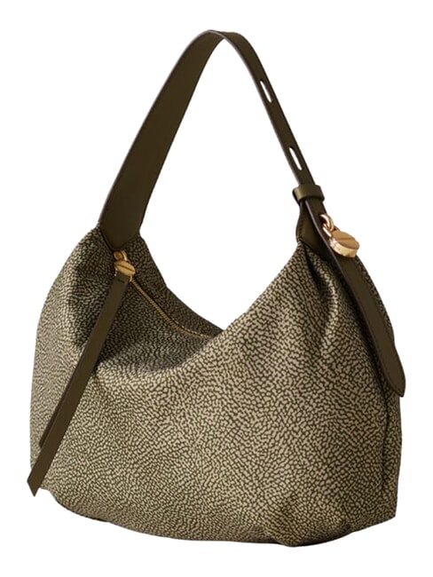 PRIVE Sac bandouli&egrave;re Hobo olive - Sacs pour Femme