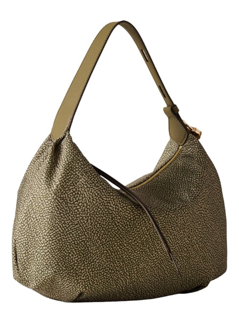 PRIVE Sac bandouli&egrave;re Hobo olive - Sacs pour Femme
