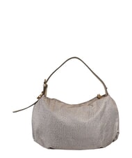 BORBONESE PRIVE Sac bandouli&egrave;re Hobo sable - Sacs pour Femme - 2