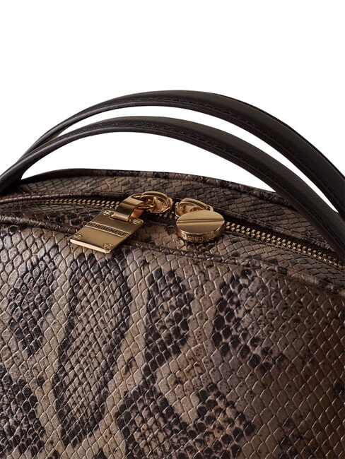 SEXY Sac &agrave; main en cuir, avec bandouli&egrave;re brun/&eacute;b&egrave;ne - Sacs pour Femme