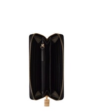 BORBONESE CAMOSCIO OP Portefeuille Zip Around op / natu - Portefeuilles Femme - 4