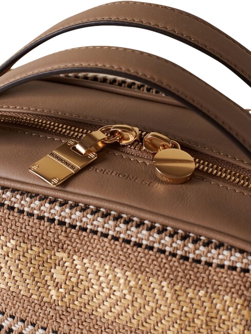 SEXY Sac &agrave; main avec bandouli&egrave;re naturel - Sacs pour Femme