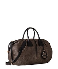 BORBONESE VIS-A-VIS Sac &agrave; main maxi, avec bandouli&egrave;re OP / NATUREL / NOIR - Sacs pour Femme - 3