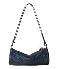 BORBONESE VIS-A-VIS Petit sac bandouli&egrave;re lapis bleu - Sacs pour Femme - 2